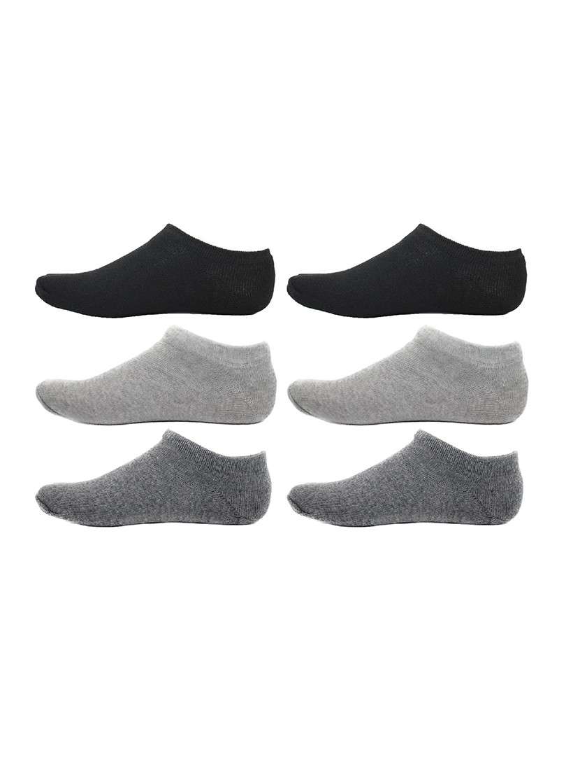 men pack of 3 solid ankle length  sock - 17287596 -  Zoom Image - 0