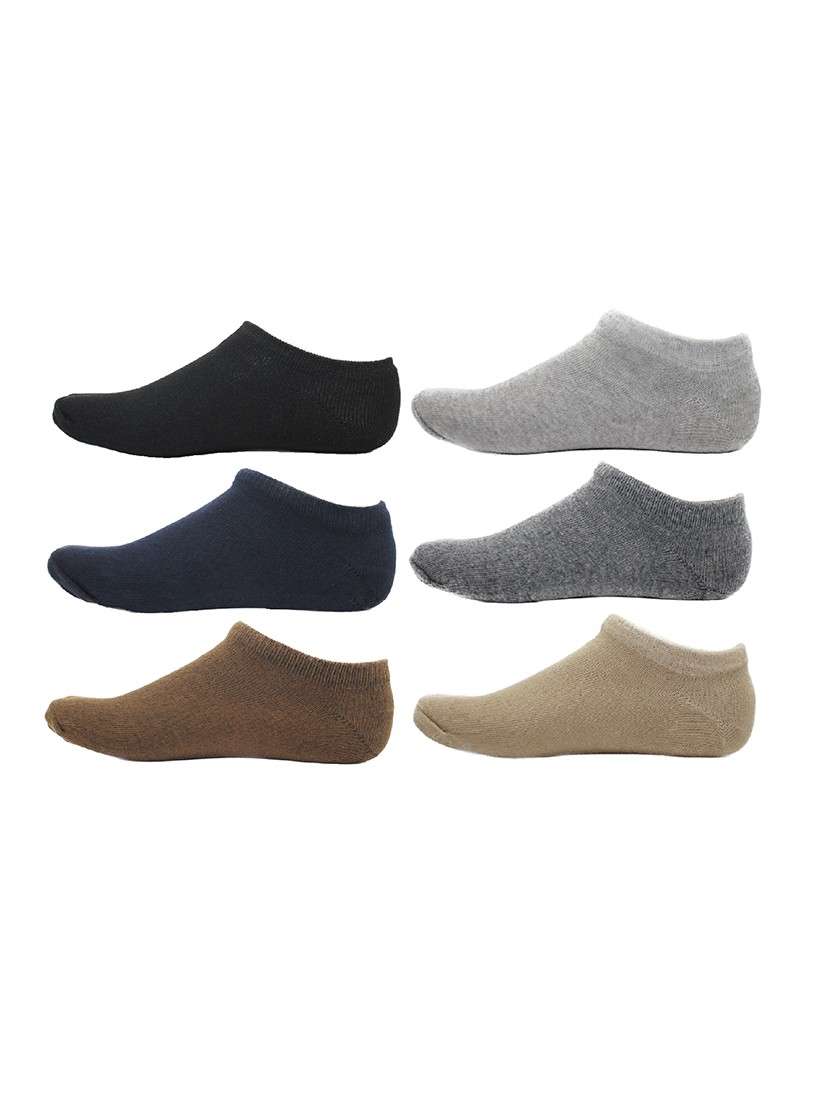 men pack of 3 solid ankle length  sock - 17287642 -  Zoom Image - 0