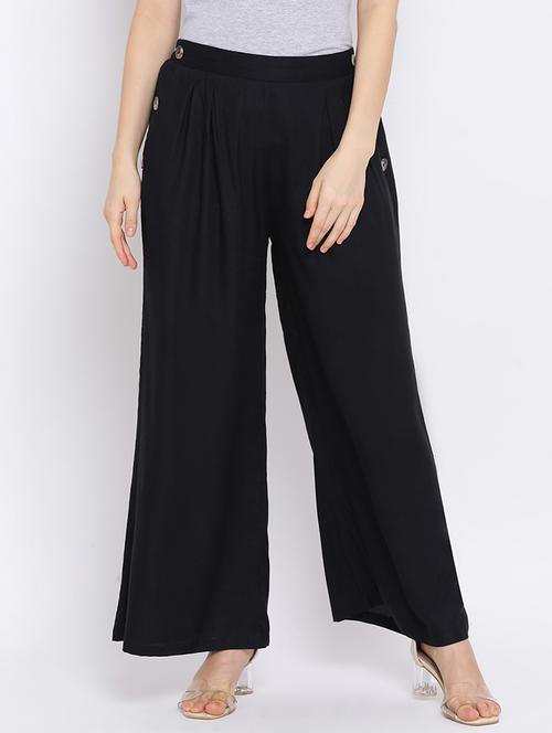 high rise pleated trousers  - 17288457 -  Standard Image - 0