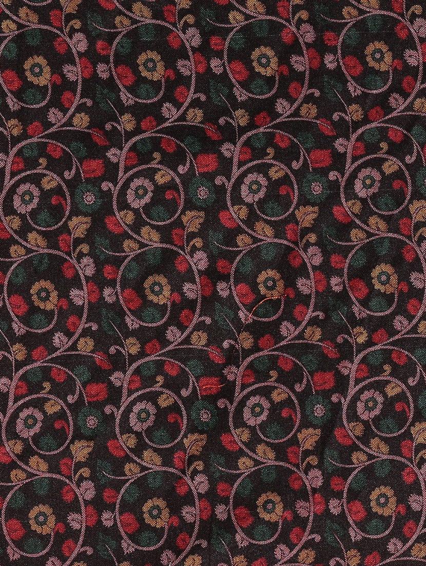 kalamkari printed saree with blouse - 17290274 - Standard Image - 3