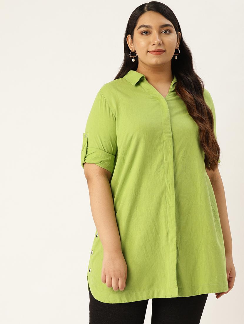 solid plus shirt  - 17291169 -  Zoom Image - 0