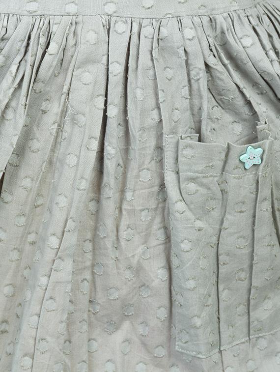 grey cotton frock - 17292292 -  Standard Image - 3