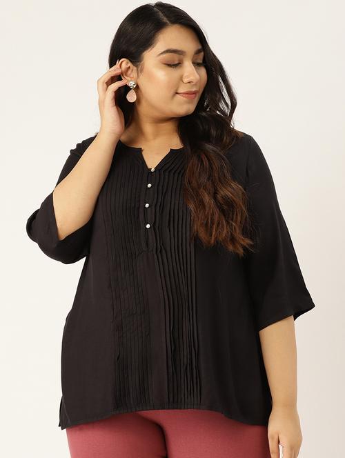 pin tuck detail tunics - 17293014 - Standard Image - 0