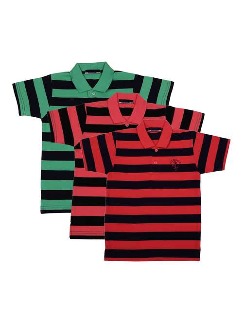 pack of 3 colored cotton t-shirt - 17297369 -  Standard Image - 0