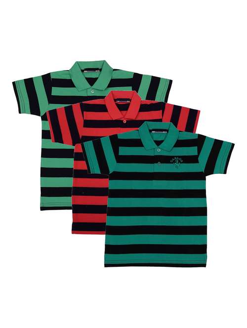 pack of 3 colored cotton t-shirt - 17297380 -  Standard Image - 0