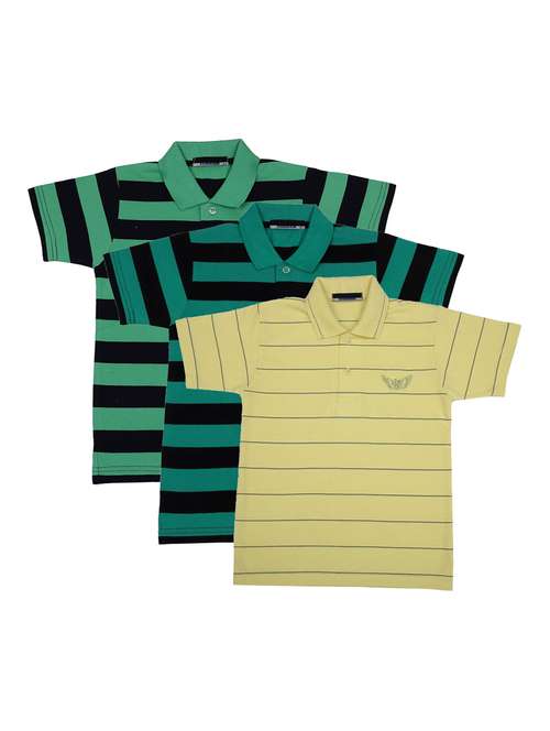 pack of 3 colored cotton t-shirt - 17297394 - Standard Image - 0