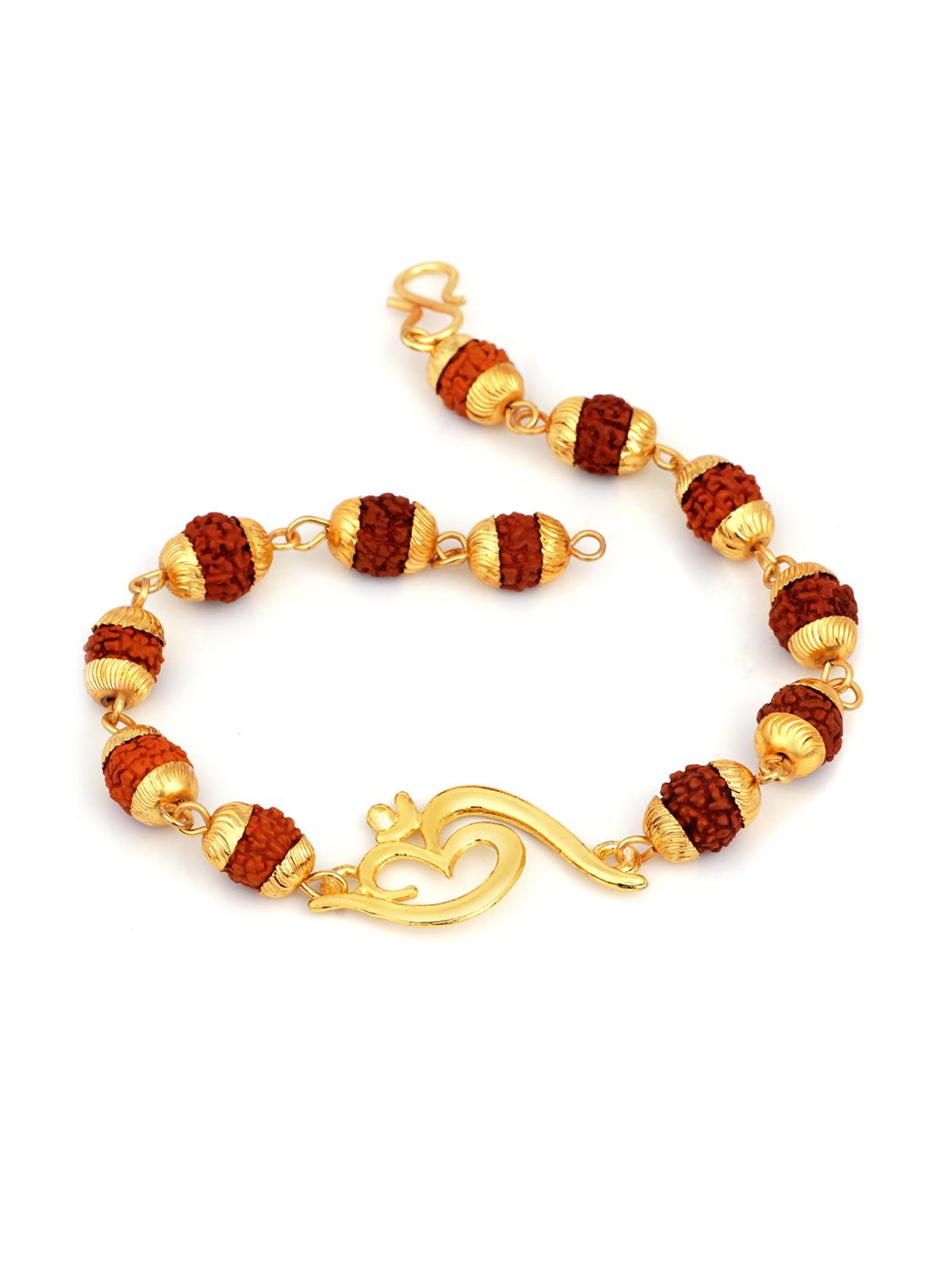 gold metal alloy bracelet - 17297627 -  Zoom Image - 0