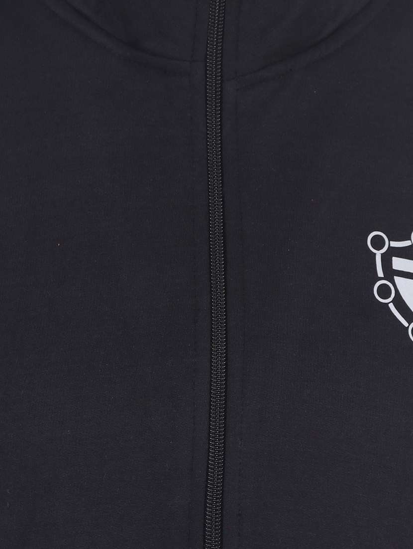 stand collar neck solid  jacket - 17298442 -  Standard Image - 3