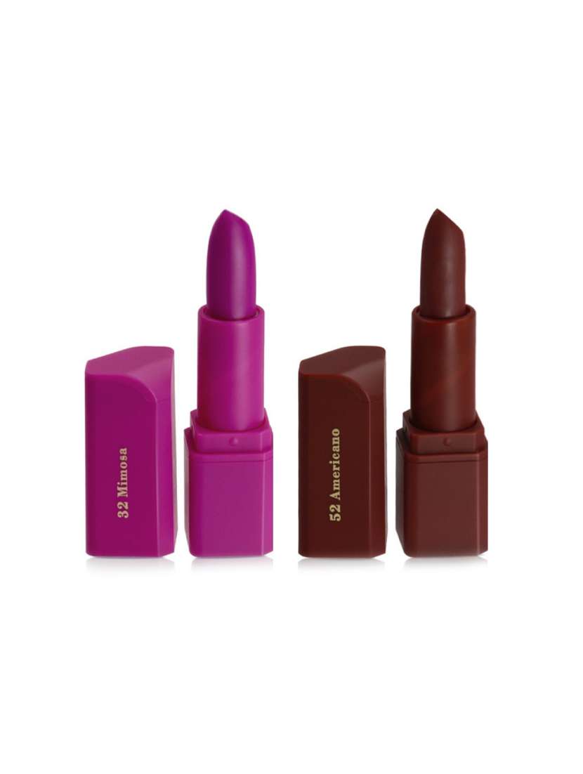 miss rose pack of 2 matte lipsticks shade#32,52