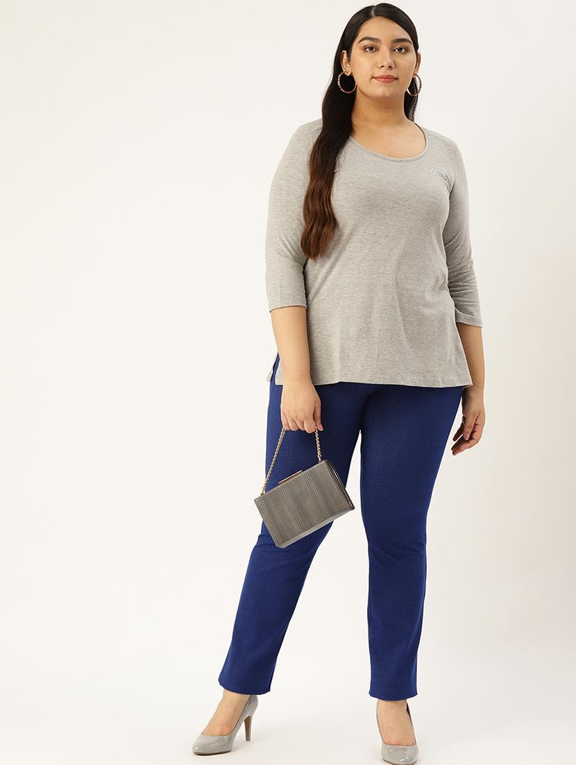 mid rise plus trouser - 17300421 - Standard Image - 3