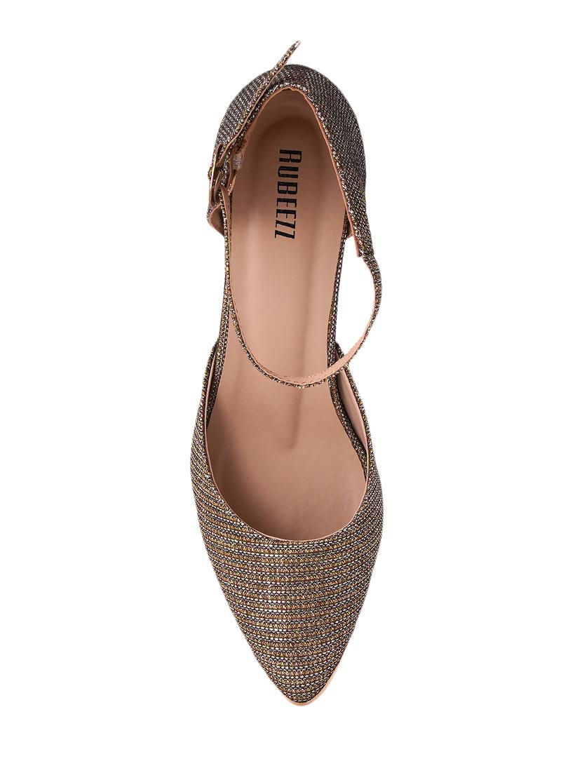 brown pu slip on pumps - 17326861 - Standard Image - 3