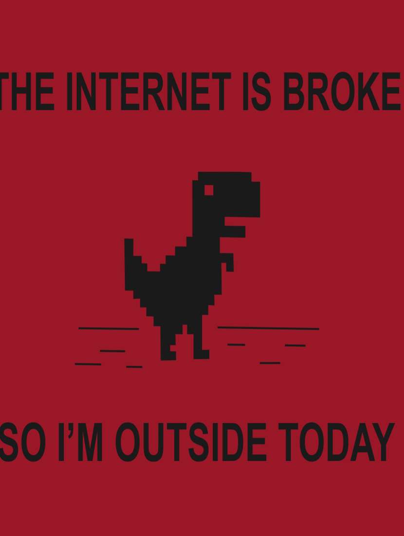 red front print t-shirt - 17327503 -  Standard Image - 3