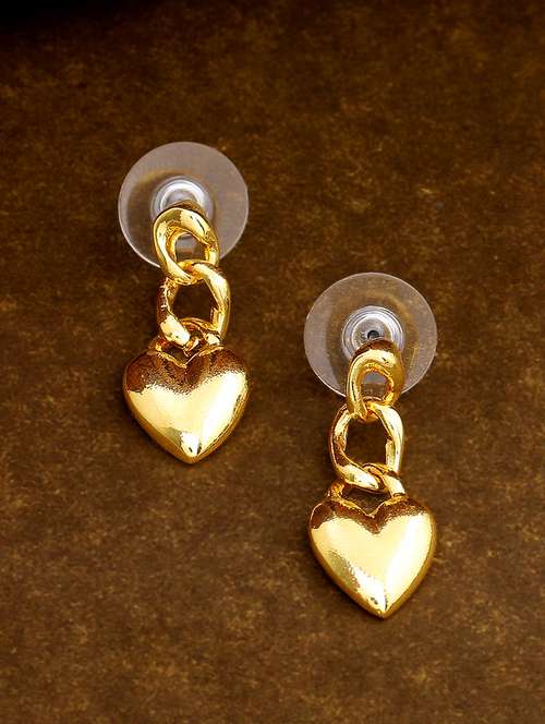 gold metal chandellier earring - 17327578 -  Standard Image - 0