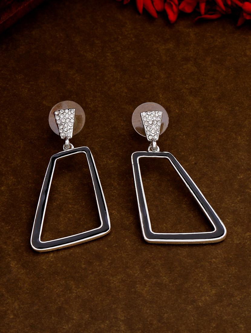 black metal chandellier earring - 17327930 - Zoom Image - 0
