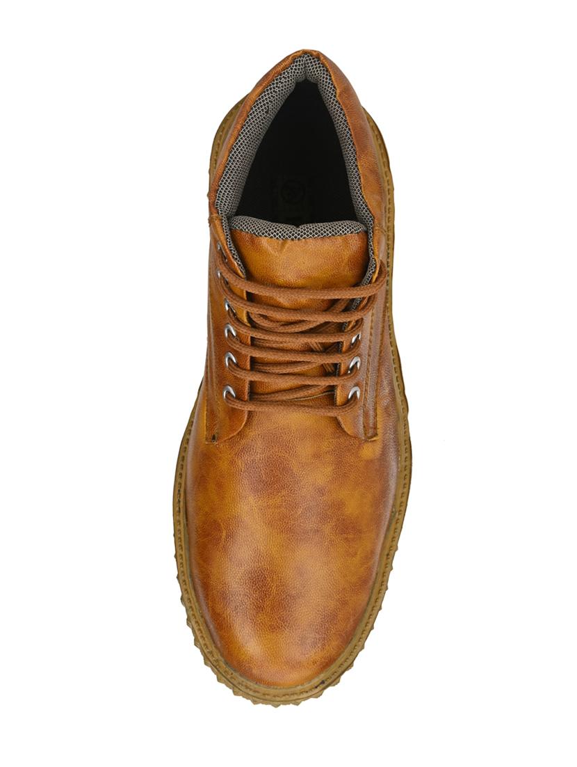 tan lace up boots - 17328015 - Standard Image - 3