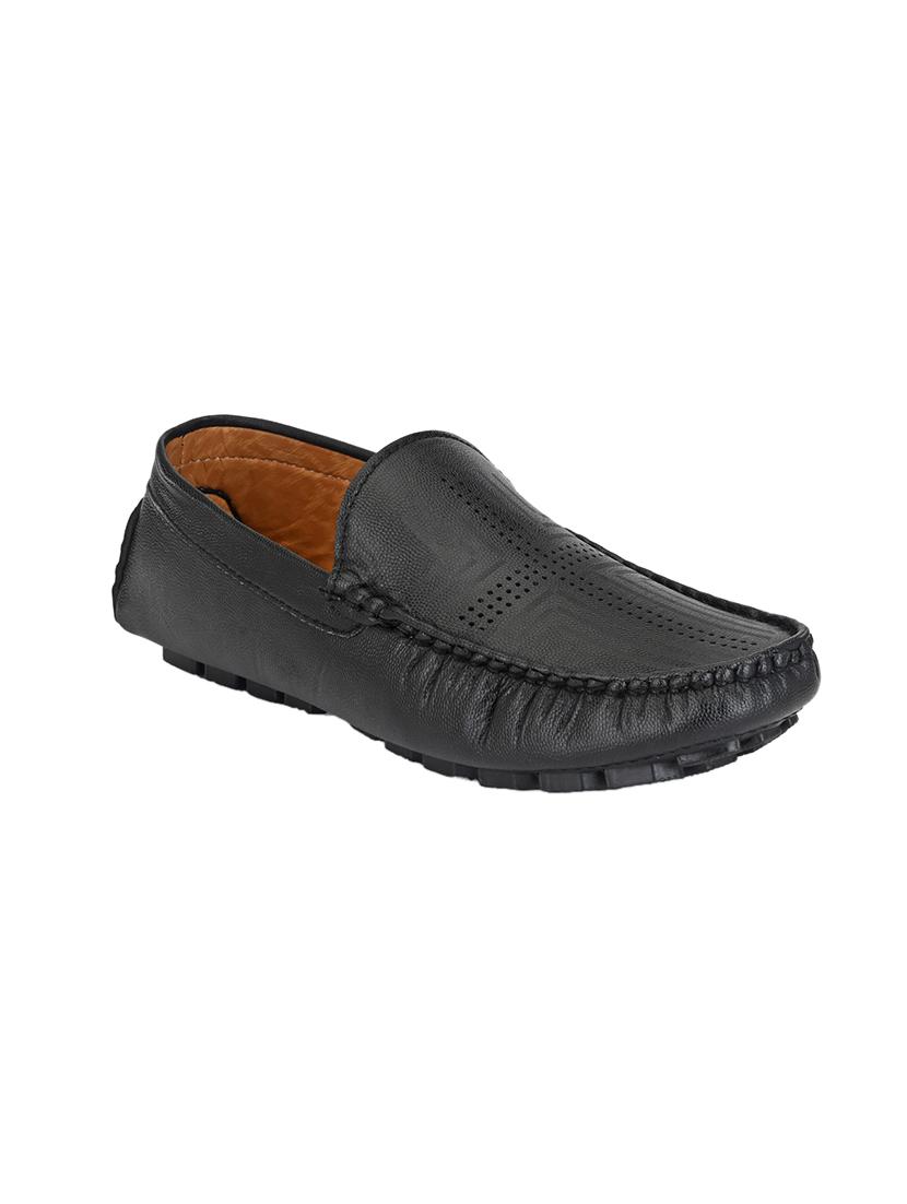 black slip on loafers - 17328019 - Zoom Image - 0