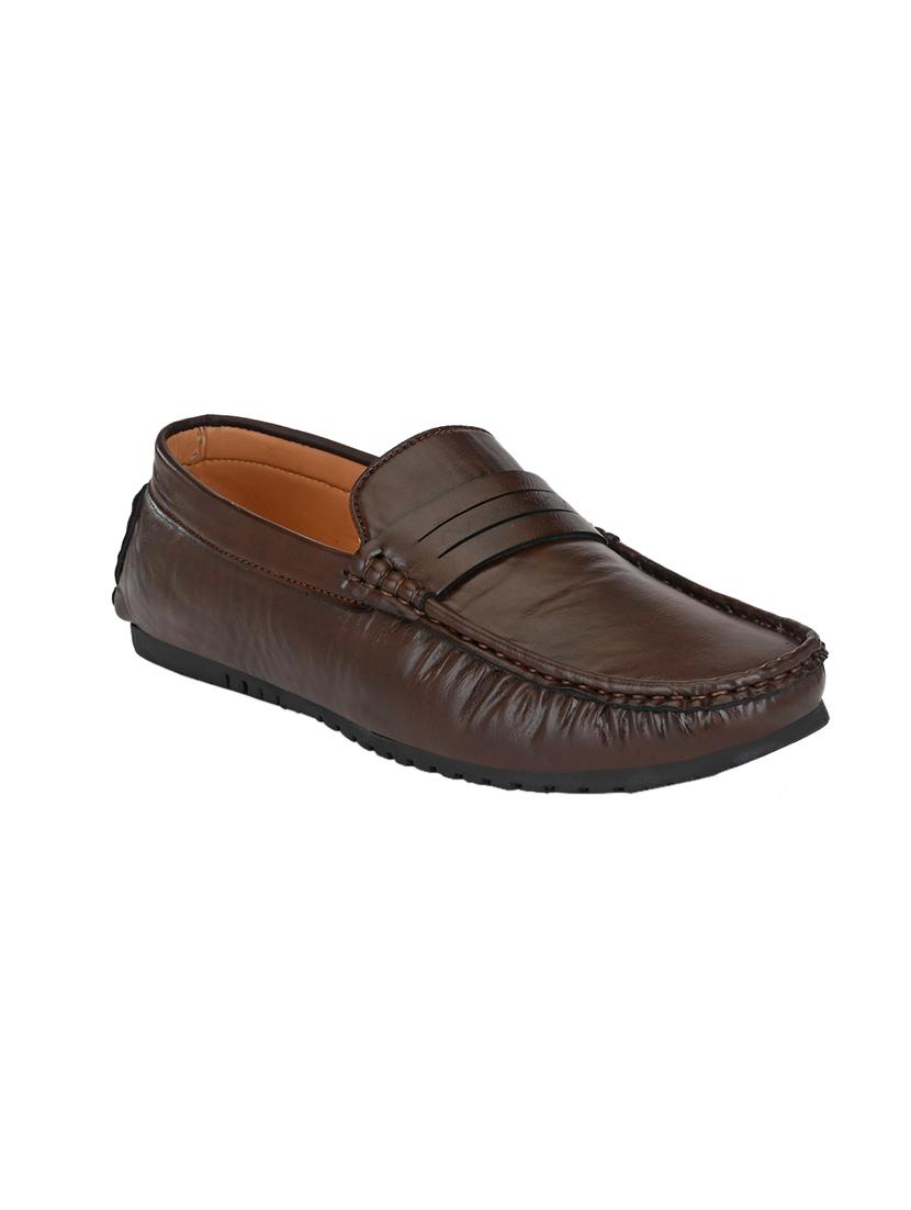 brown slip on loafers - 17328036 -  Zoom Image - 0