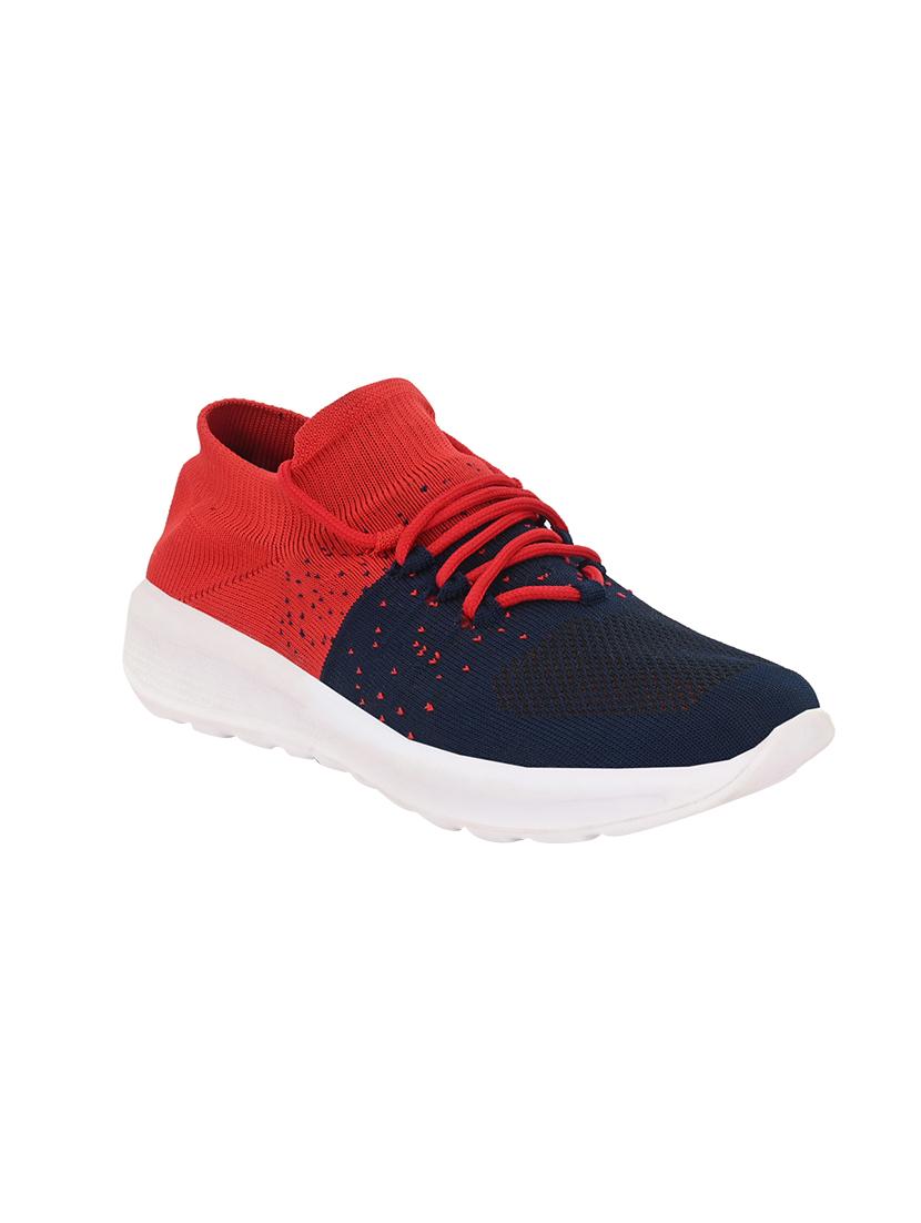 navy lace up sport shoes - 17328041 - Zoom Image - 0