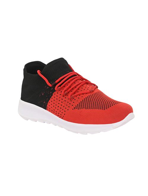 red lace up sport shoes - 17328042 - Standard Image - 0