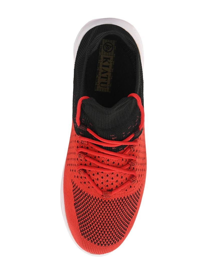 red lace up sport shoes - 17328042 - Standard Image - 3
