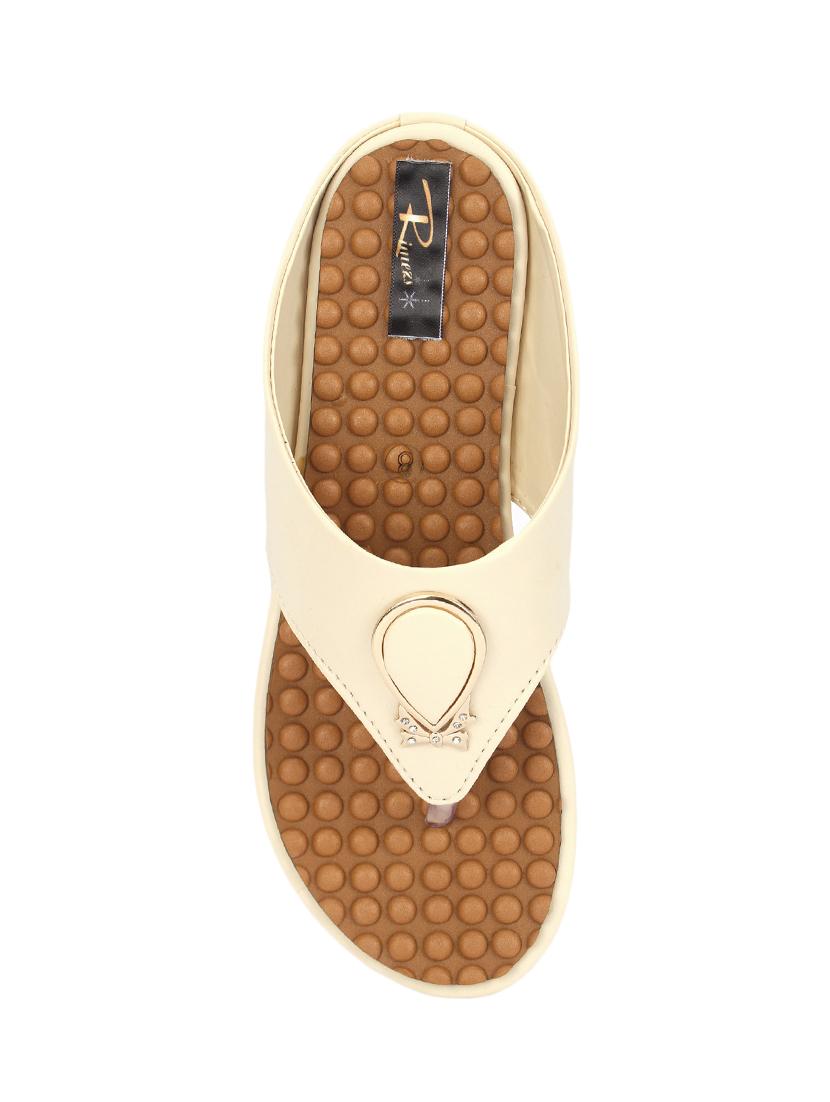 nude toe separator sandal - 17334027 - Standard Image - 3