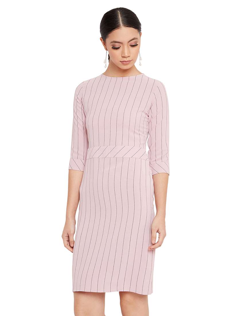 women's shift striped dress - 17334040 - Zoom Image - 0