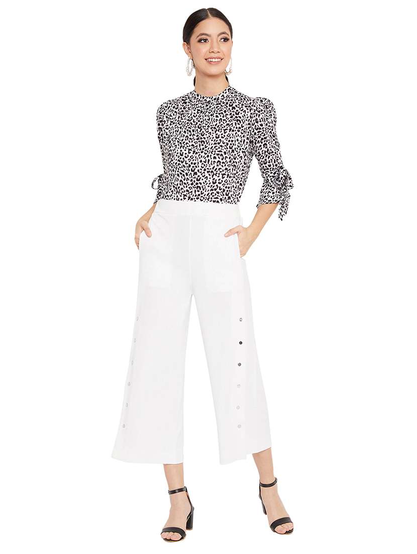 women's straight mock neck top - 17334059 - Standard Image - 3
