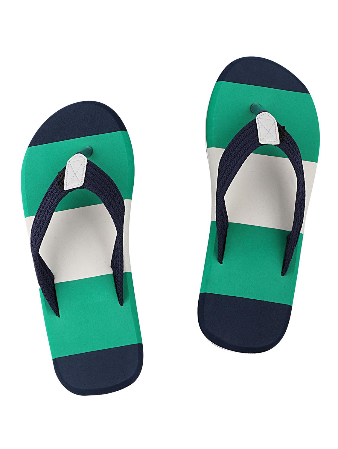 green toe separator flip flops - 17335191 -  Zoom Image - 0