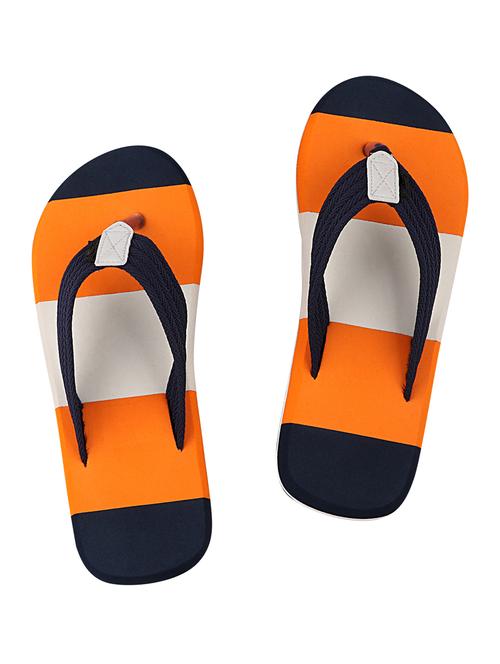 orange toe separator flip flops - 17335192 - Standard Image - 0