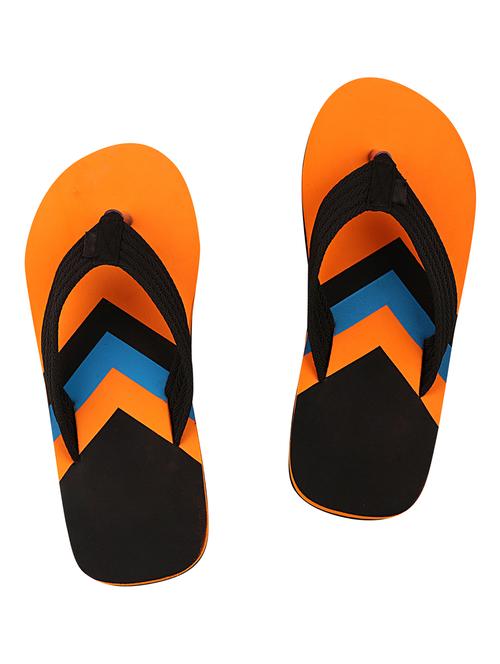 orange toe separator flip flops - 17335194 - Standard Image - 0