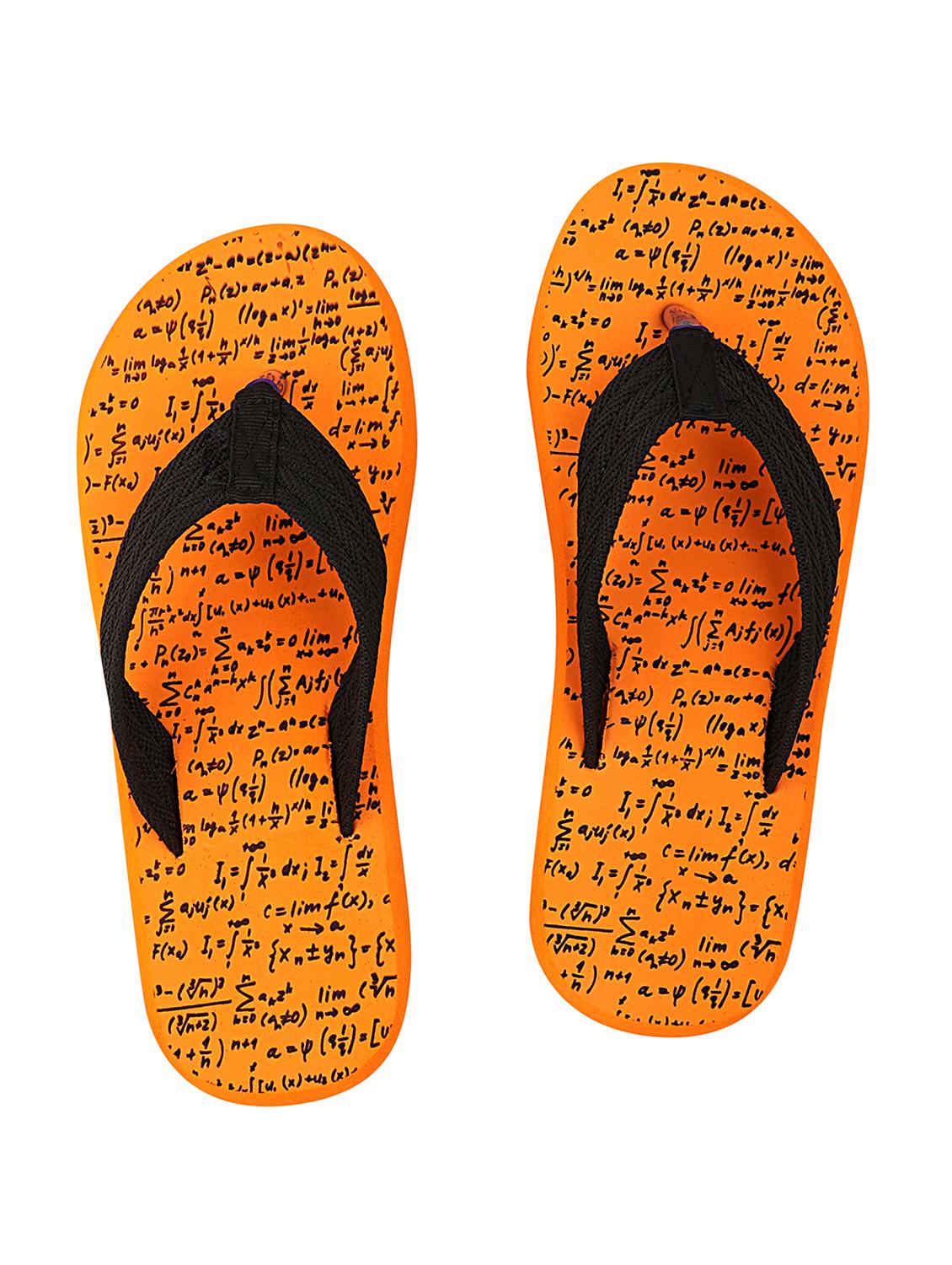 orange toe separator flip flops - 17335199 -  Zoom Image - 0