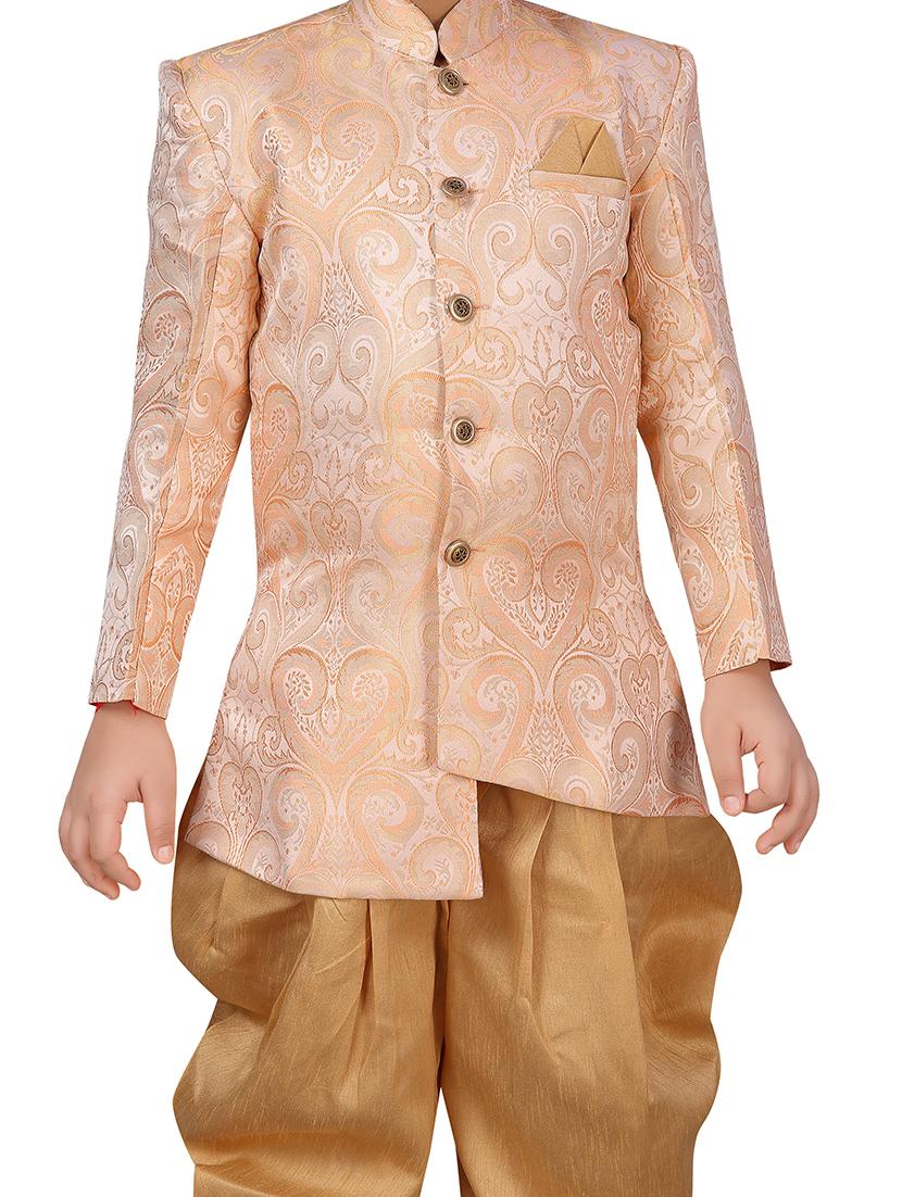 pink polyester kurta set - 17336189 - Standard Image - 3