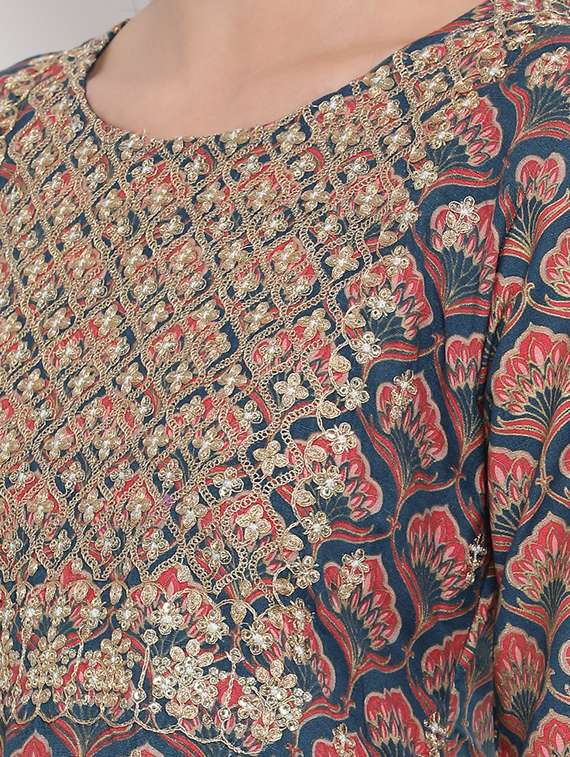 women's straight kurta - 17336598 - Standard Image - 3