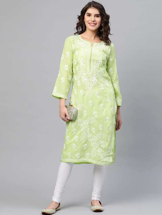 women's straight kurta - 17336762 -  Standard Image - 3
