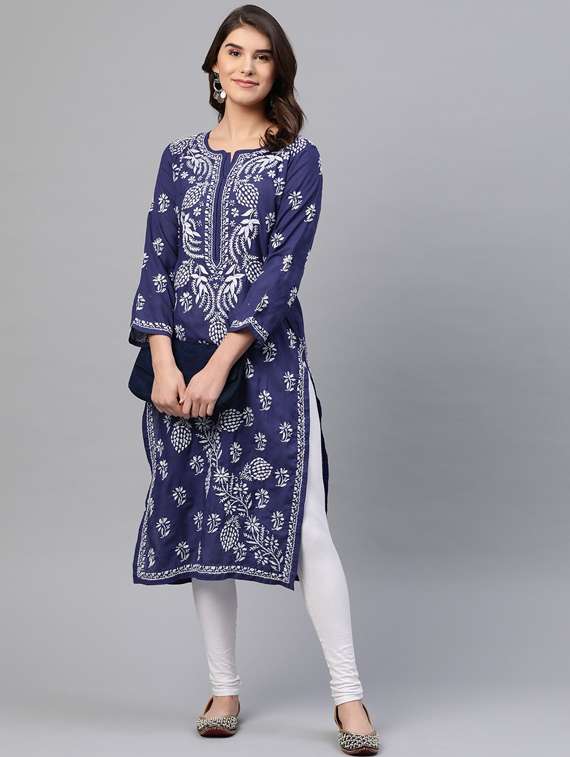women's straight kurta - 17336766 -  Standard Image - 3