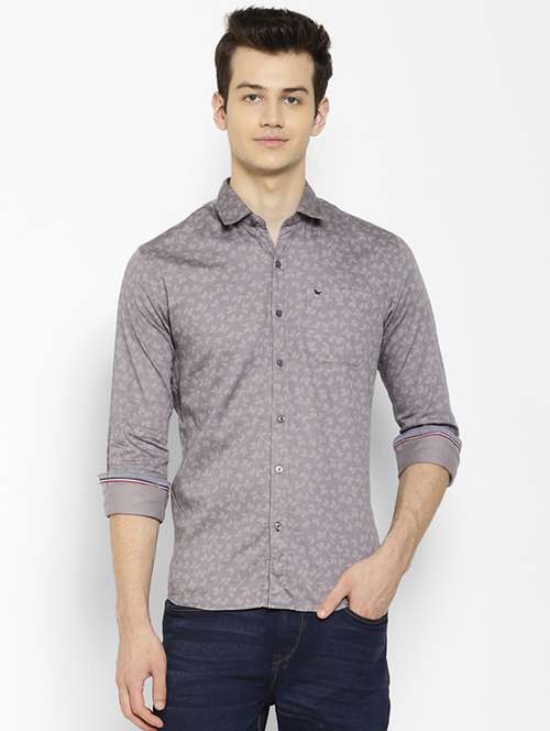 mens printed casual shirt - 17336937 - Standard Image - 0