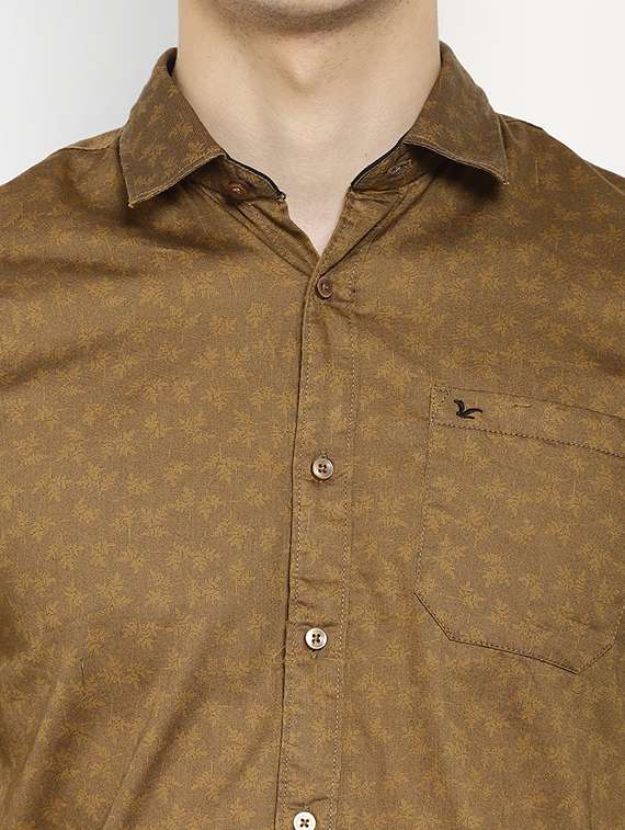 mens florals casual shirt - 17336939 - Standard Image - 5