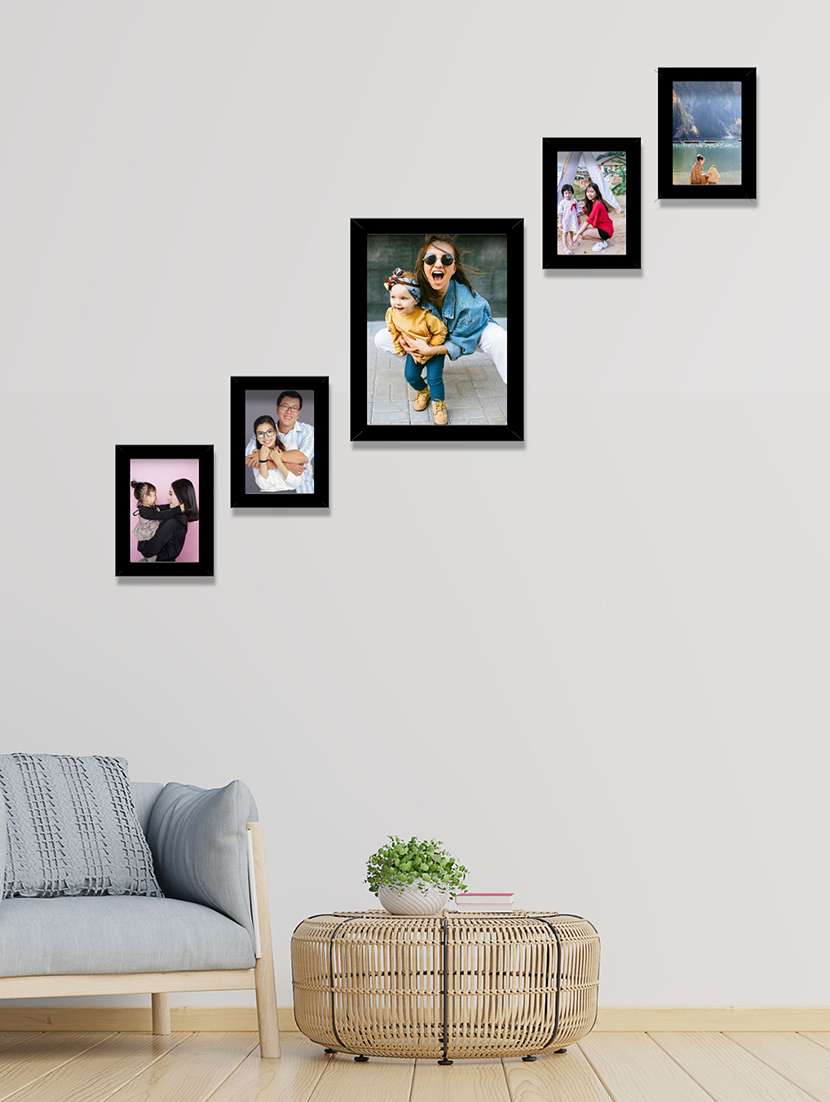 wood framed with acrylic glass photo frame (pack of 5)