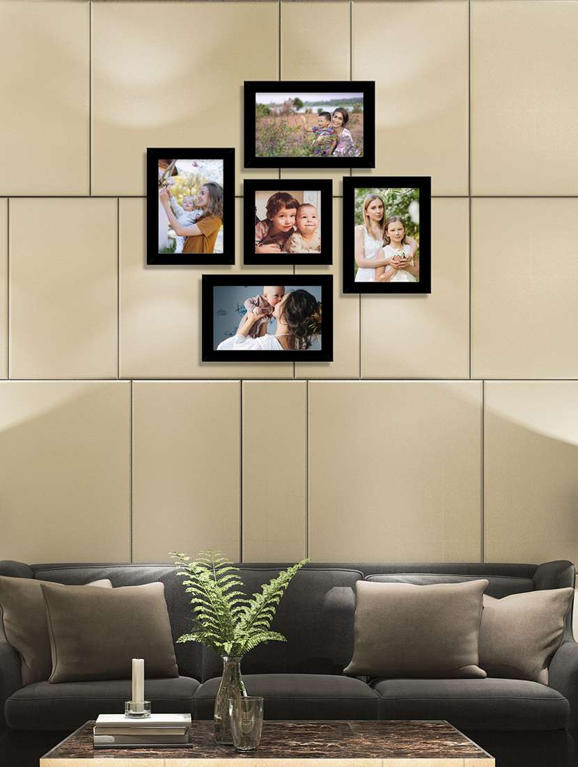 wood framed with acrylic glass photo frame (pack of 5)