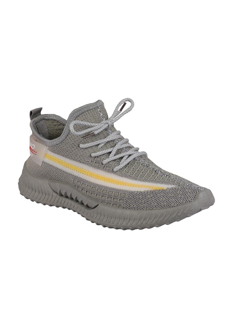 grey lace up  sport shoes - 17340106 -  Zoom Image - 0