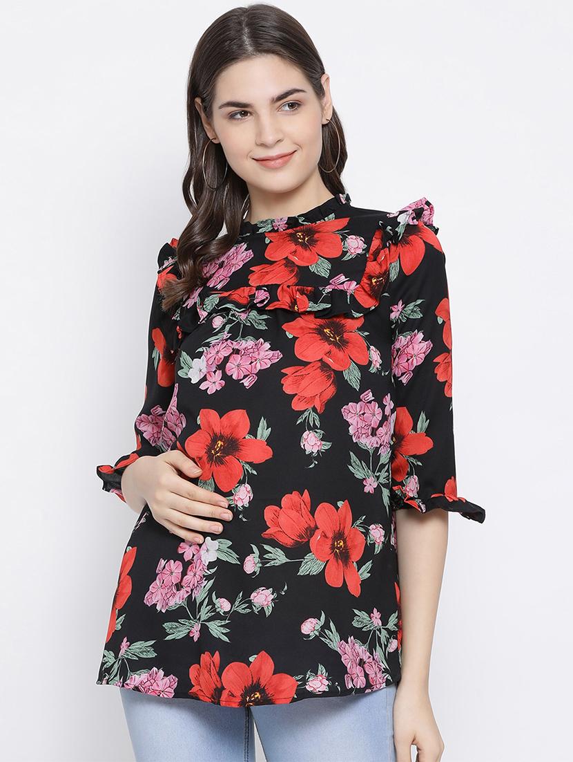 floral maternity wear top  - 17341744 -  Zoom Image - 0