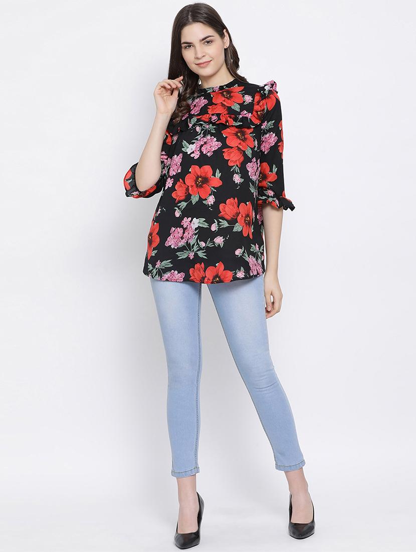 floral maternity wear top - 17341744 - Standard Image - 3