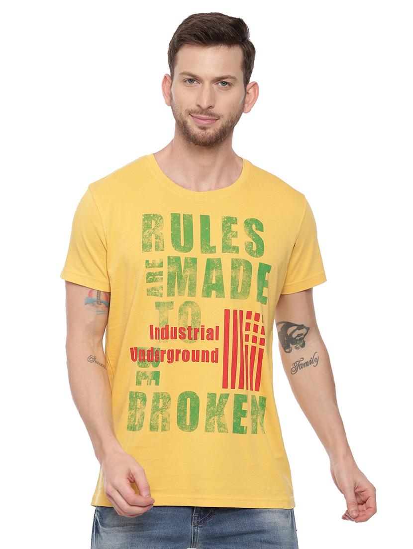 men printed short sleeves t-shirt - 17342252 -  Zoom Image - 0