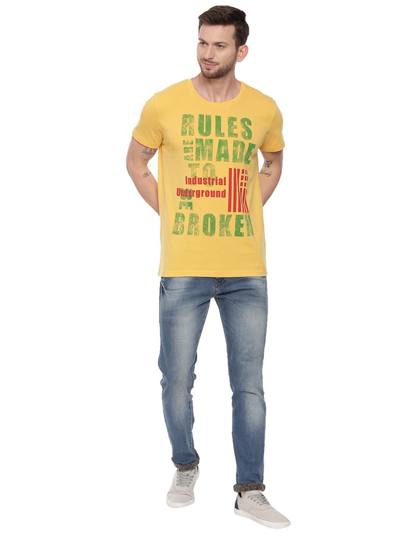men printed short sleeves t-shirt - 17342252 - Standard Image - 3