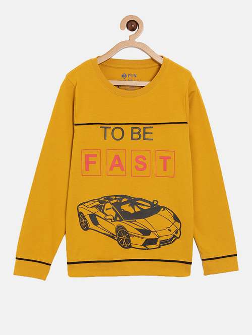 yellow cotton tshirt - 17344754 -  Standard Image - 0