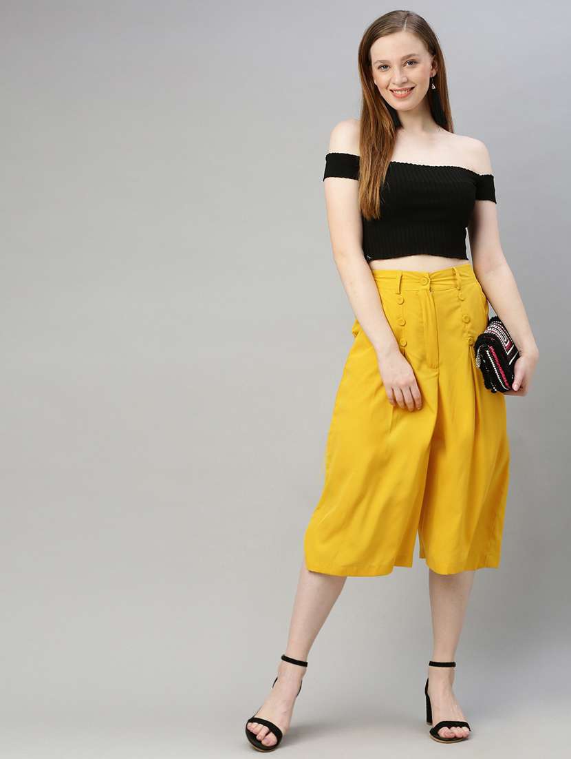 high rise culottes - 17345551 -  Standard Image - 3