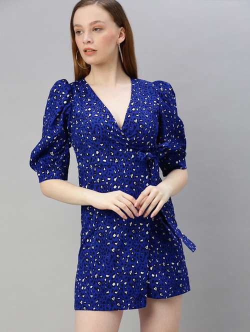 women's wrap floral dress - 17345595 -  Standard Image - 0