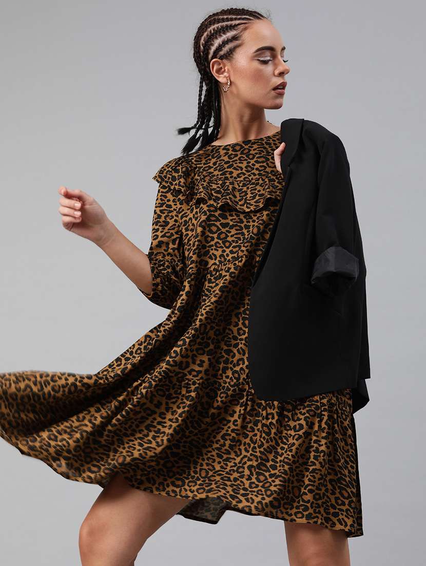 women's tiered dress tropical dress - 17345869 -  Zoom Image - 0