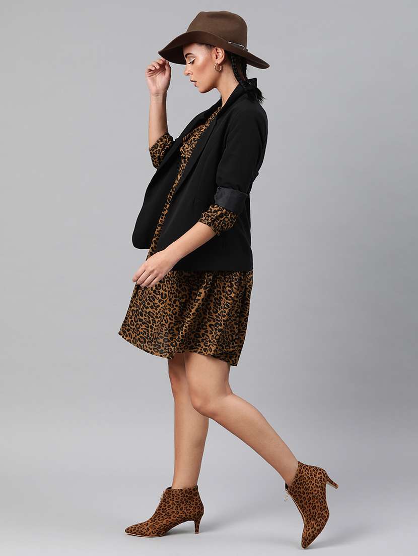 women's tiered dress tropical dress - 17345869 - Standard Image - 3