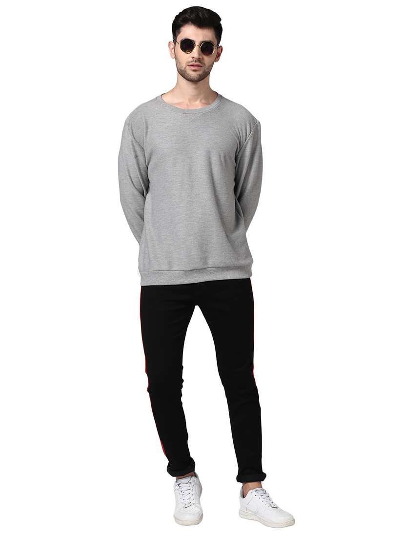 mens slim fit plain jeans - 17347478 -  Standard Image - 3